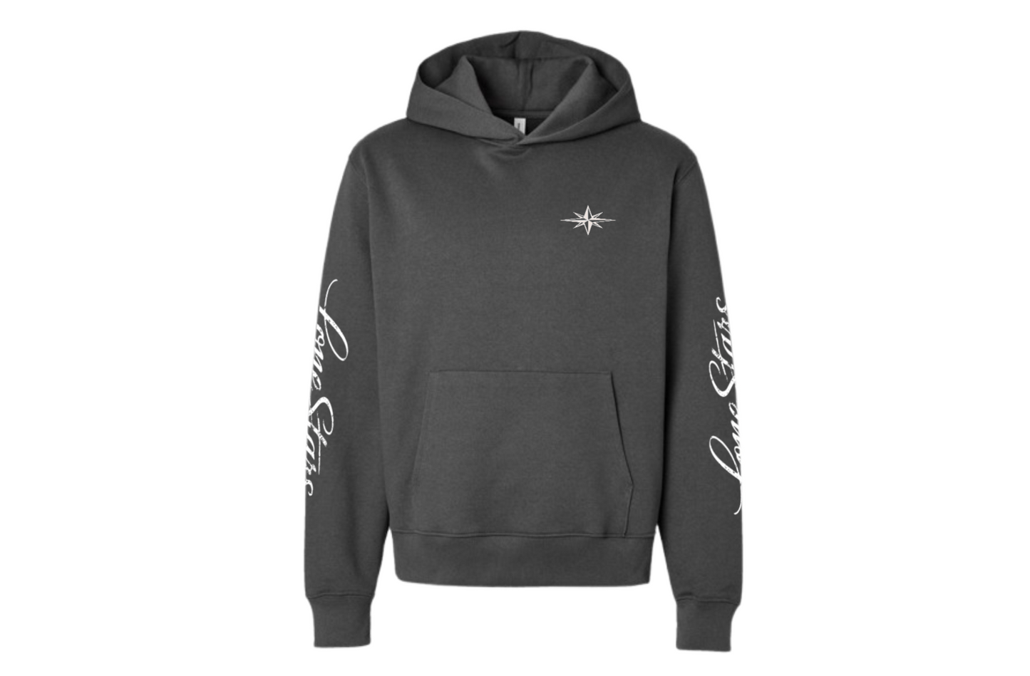 Asphalt Gray LS Hoodie