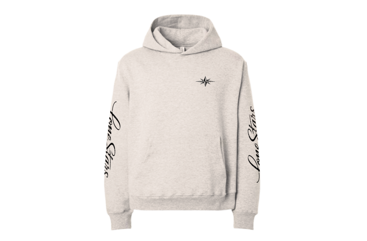 Vintage Heather Gray LS Hoodie