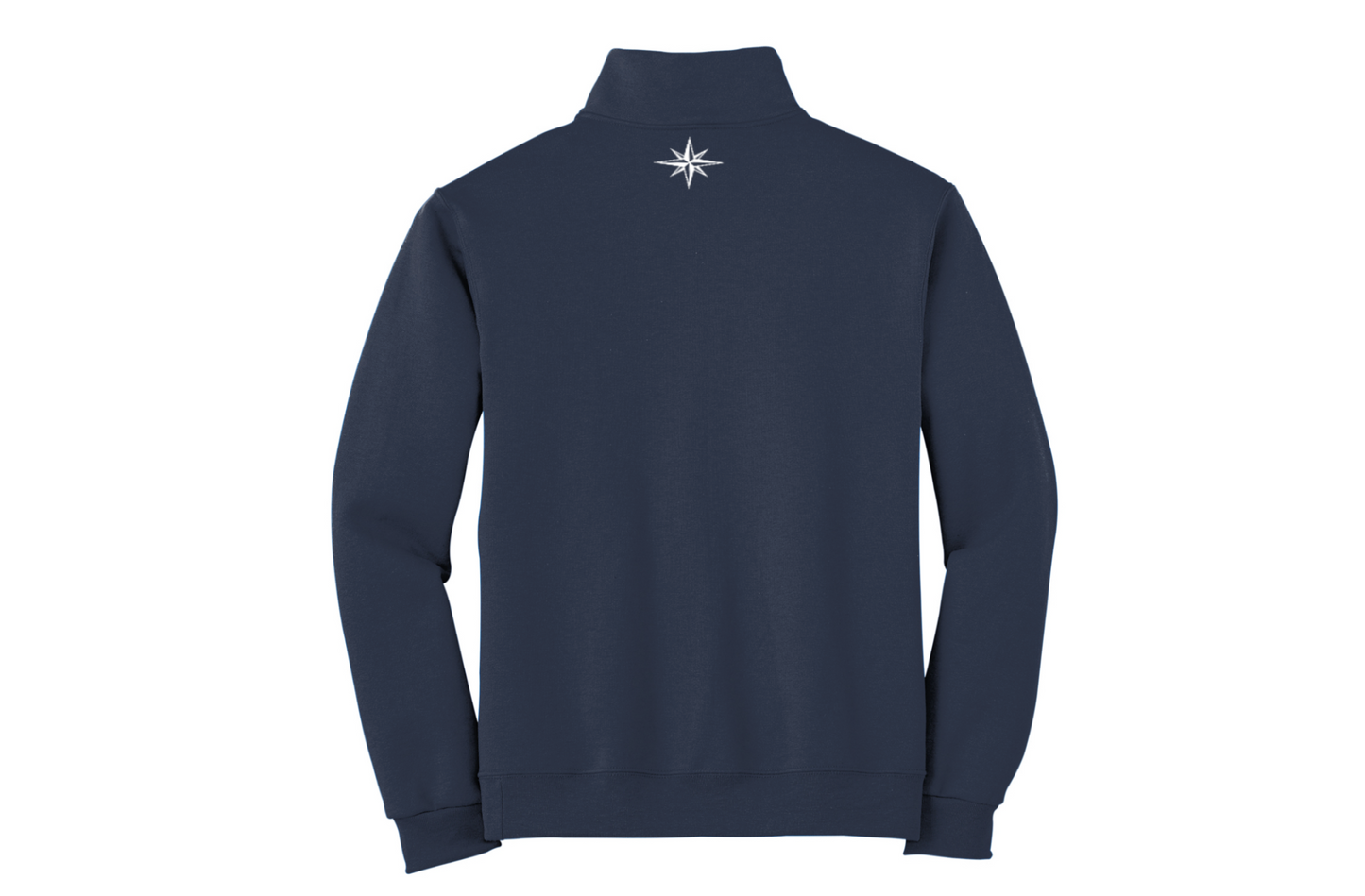 Navy LS Quarter-Zip